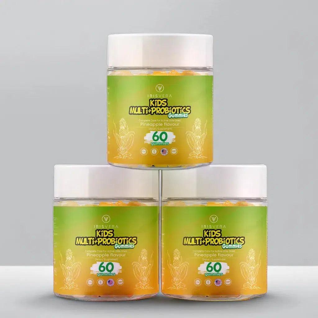Kids Multivitamins & Probiotics Gummies - 90 Days Pack - IRISVERA