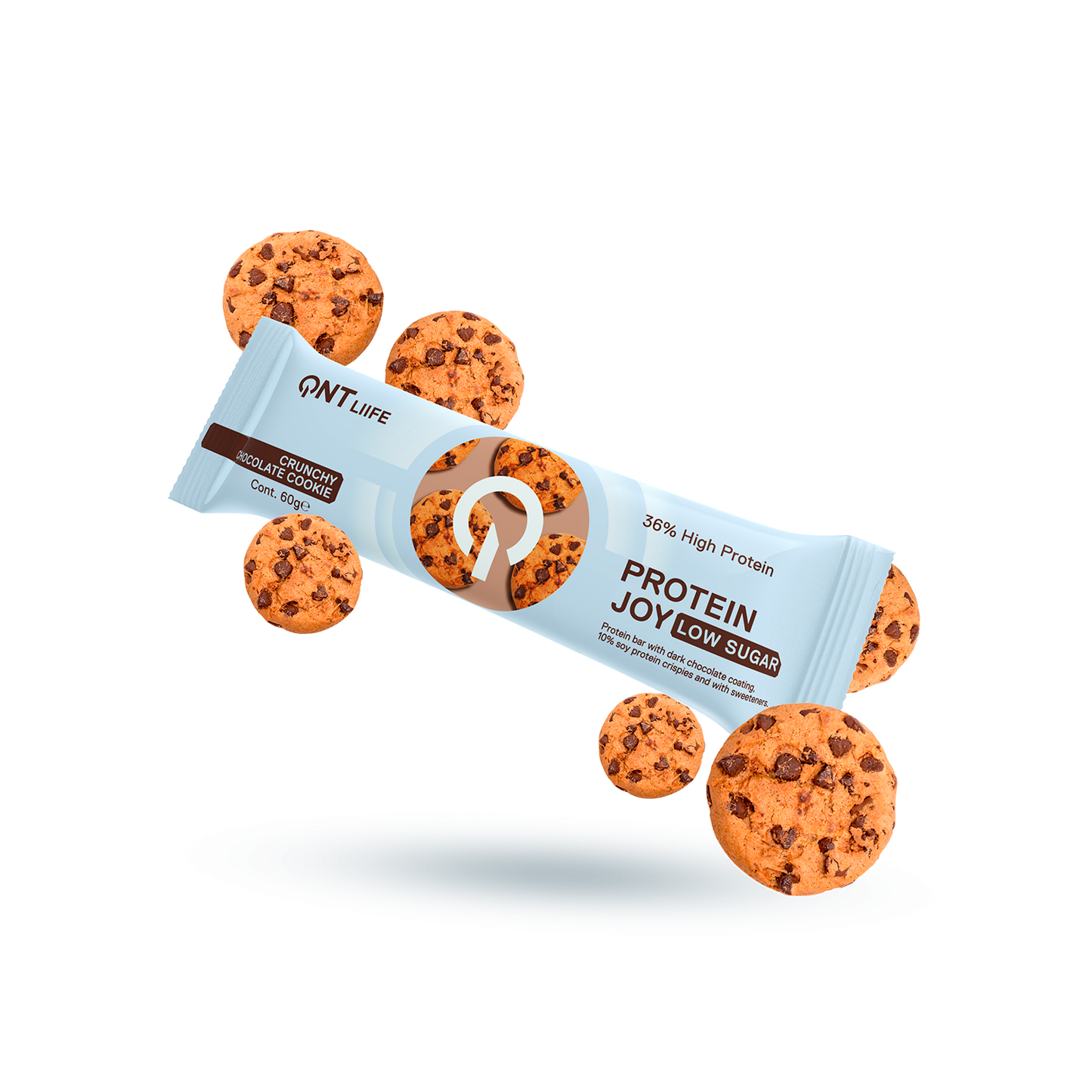 QNT Protein Joy Bars Low Sugar | 21G Protein - IRISVERA