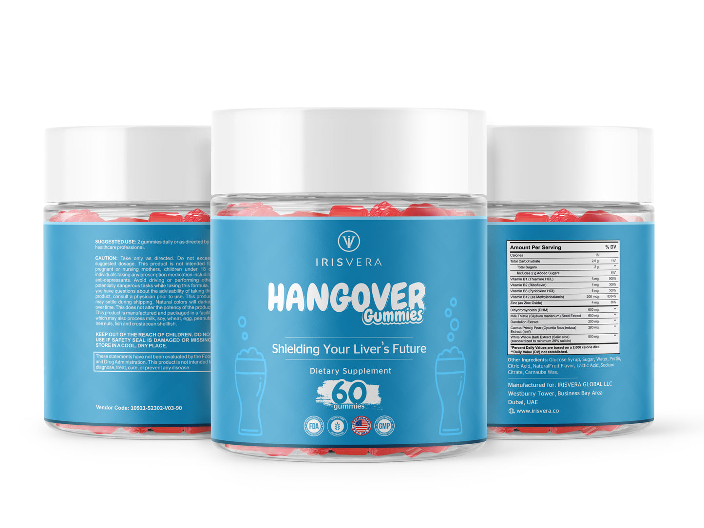 Anti Hangover Gummies - IRISVERA