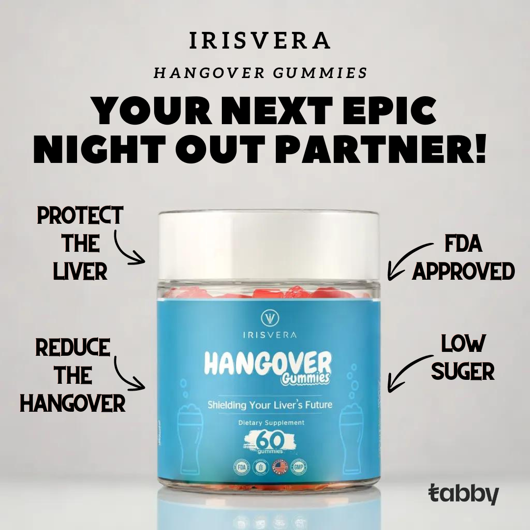 Anti Hangover Gummies - 60 Days Kit - IRISVERA