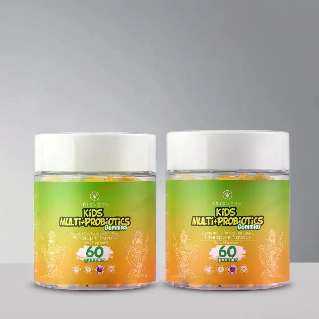 Kids Multivitamins & Probiotics Gummies - 60 Days Pack - IRISVERA