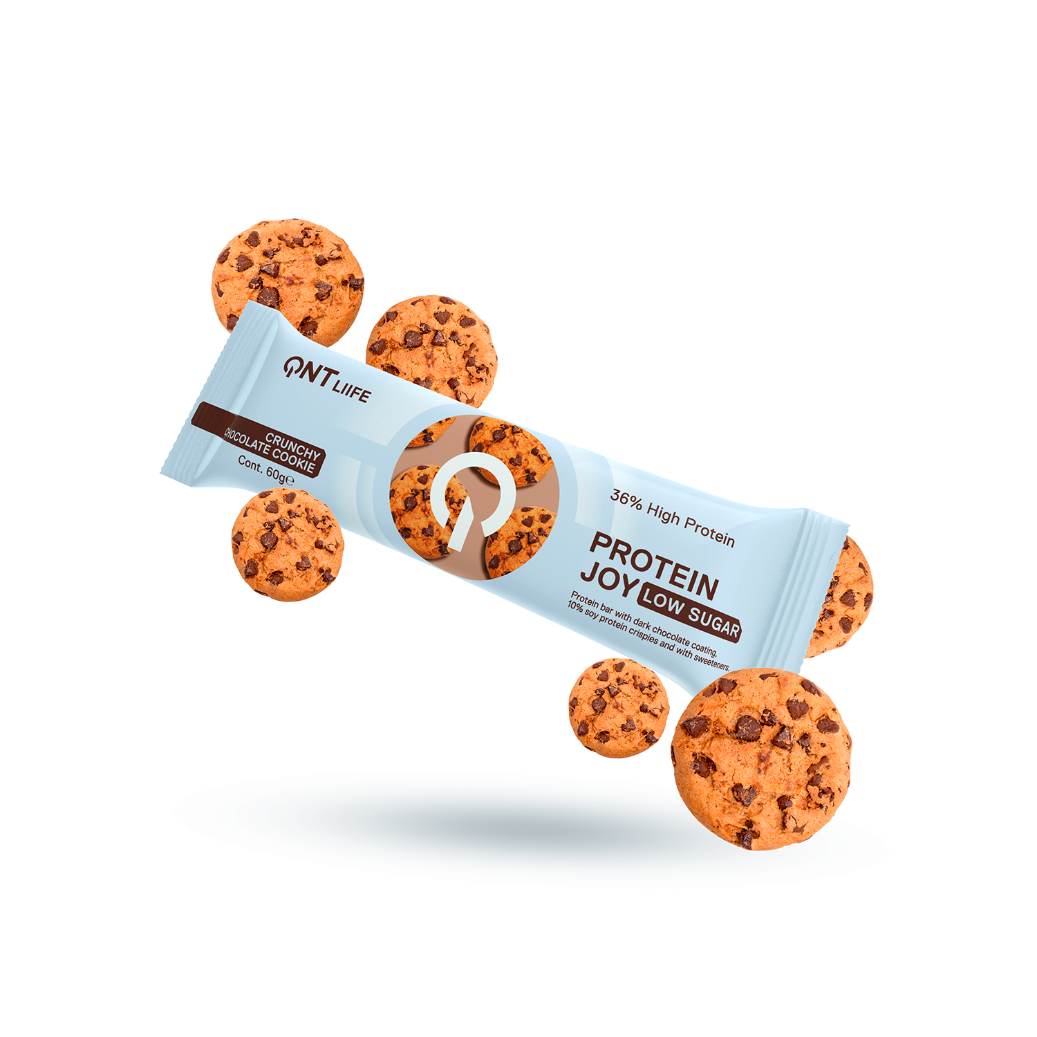 QNT Protein Joy Bars Low Sugar | 21G Protein - IRISVERA